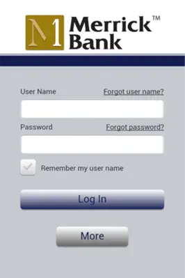 Merrick Bank android App screenshot 1